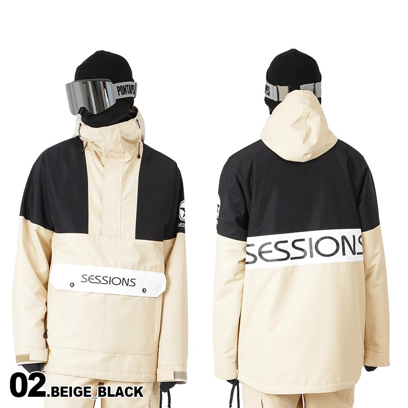 SESSIONS/セッションズ メンズ スノーボードウェア ジャケット 