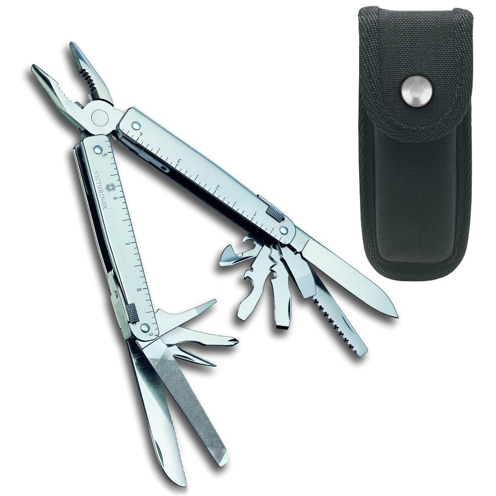 Victorinox SwissTool Multi-tool with Nylon Pouch at Swiss Knife Shop