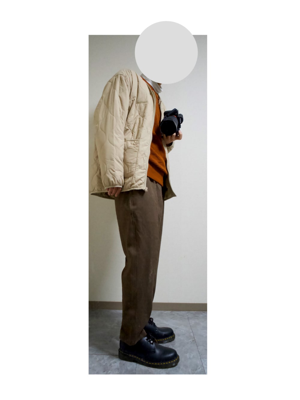 CONVERSE/コンバース 2way ノーカラー 裏フリース キルティング 
