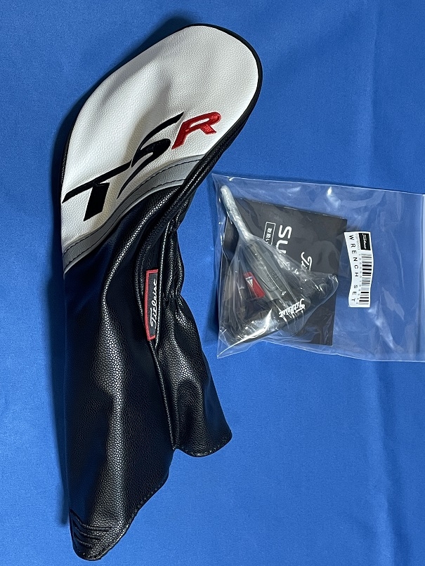 タイトリスト TSR2 /TSR3 ドライバーヘッド単品+純正ヘッドカバー+ 
