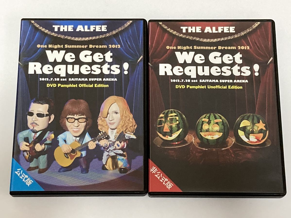 THE ALFEE We Get Requests! 2012 DVD-