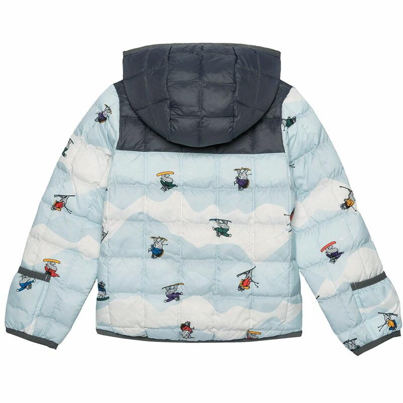 ノースフェイス ダウン ベビー キッズ 中綿ジャケット 0歳 1歳 2歳 (3か月 6か月 12か月 18か月) アウター サーモボール エコ  パーカー 防寒 ベビー服
