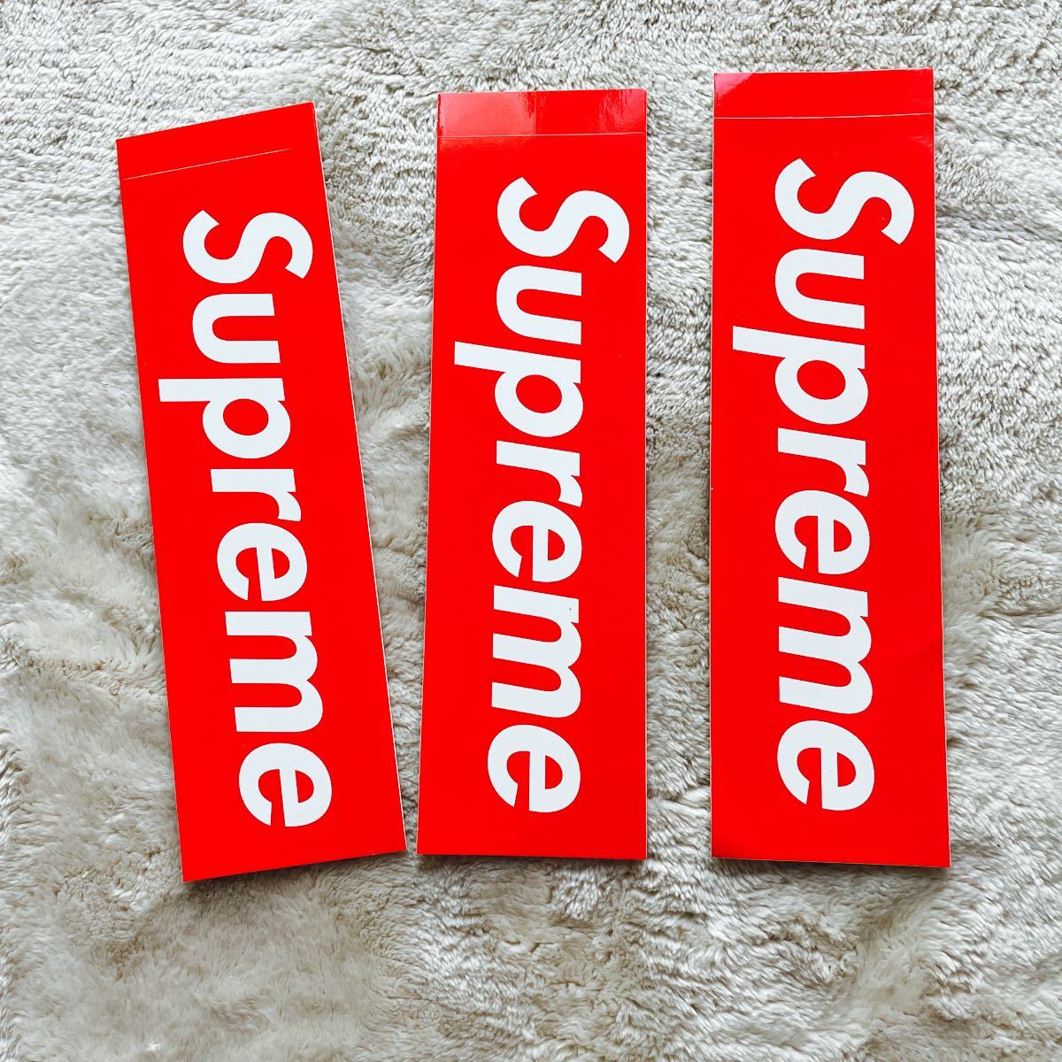 Supreme ロゴステッカー ボックスロゴ シュプリーム ボックスロゴ 