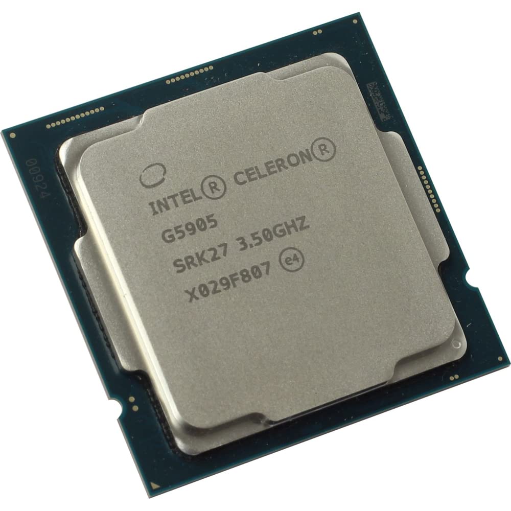 Intel® Celeron® G5905 Desktop Processor 2 Cores 3.5 GHz LGA1200 (Intel® 400  Series chipset) 58W