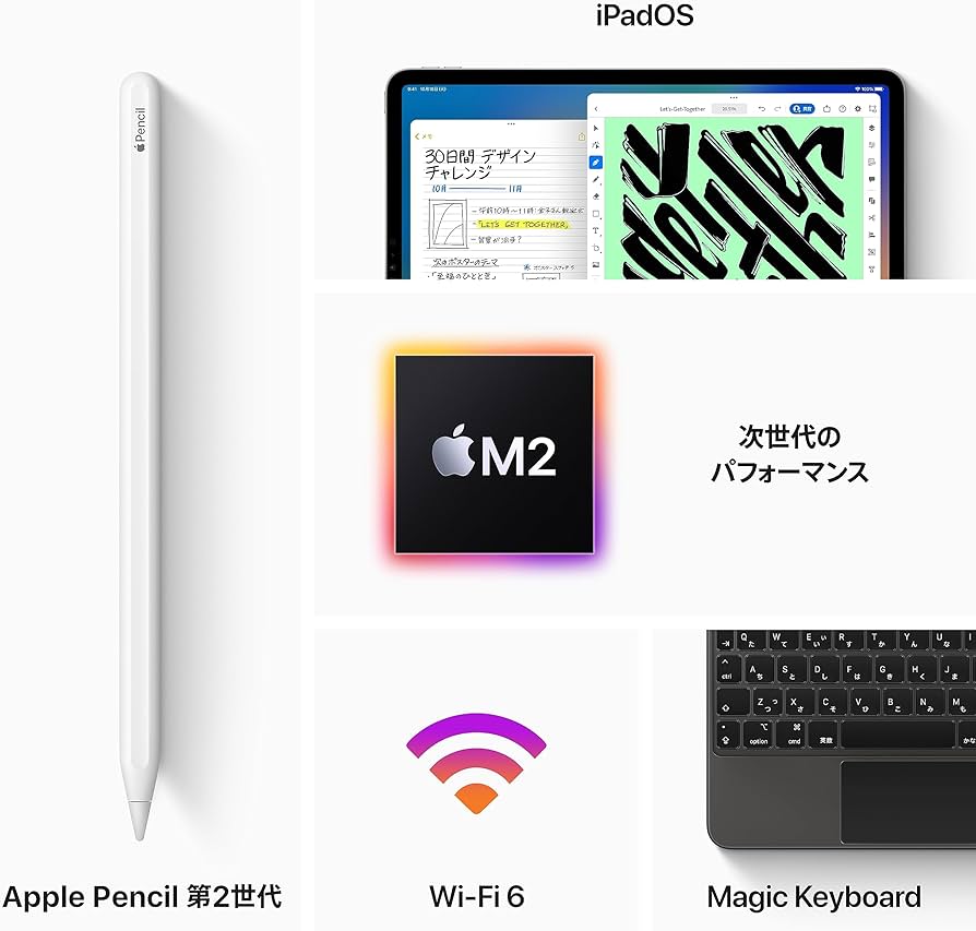 Amazon | 2022 Apple 11インチiPad Pro (Wi-Fi + Cellular, 256GB 