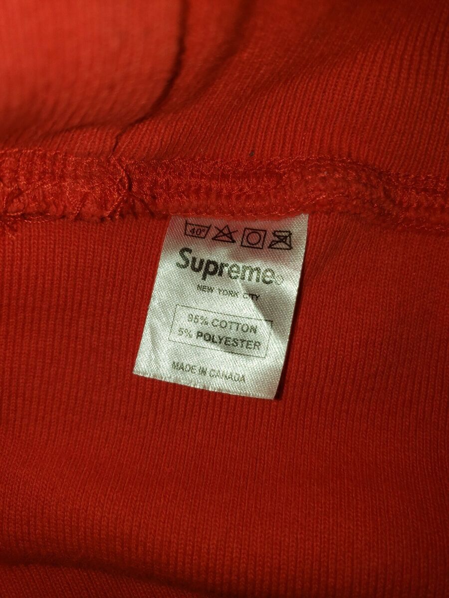 Supreme Box Logo Crewneck Red 2006