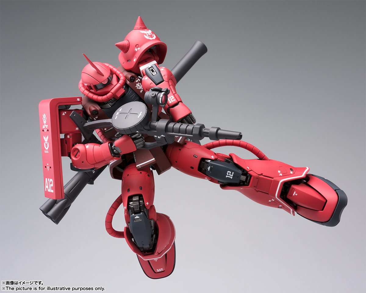GUNDAM FIX FIGURATION METAL COMPOSITE MS-06S シャア専用ザクII | 魂 