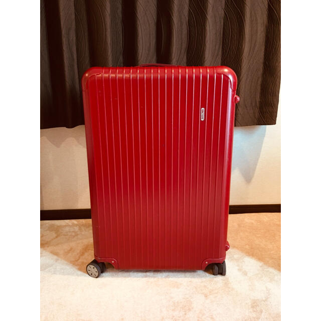 RIMOWA リモワ スーツケース　赤 | フリマアプリ ラクマ