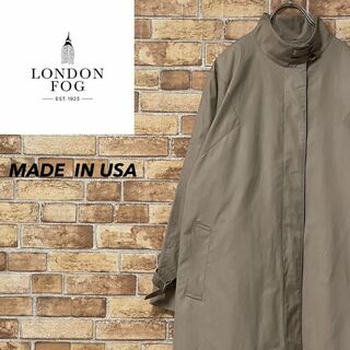 LONDONFOG - ロンドンフォグ USA製 ロングコート ライナー付き 古着 