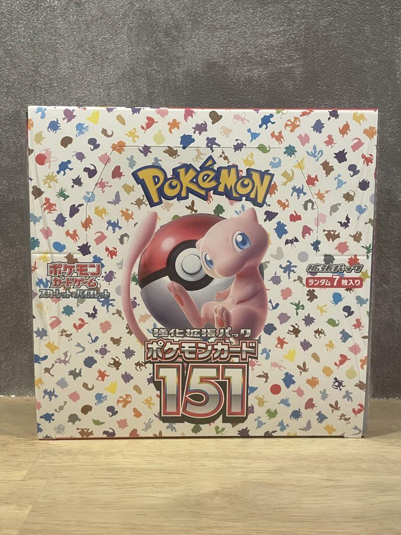 ポケカ 151 BOX シュリンク付き 新品未開封 ポケモンカード