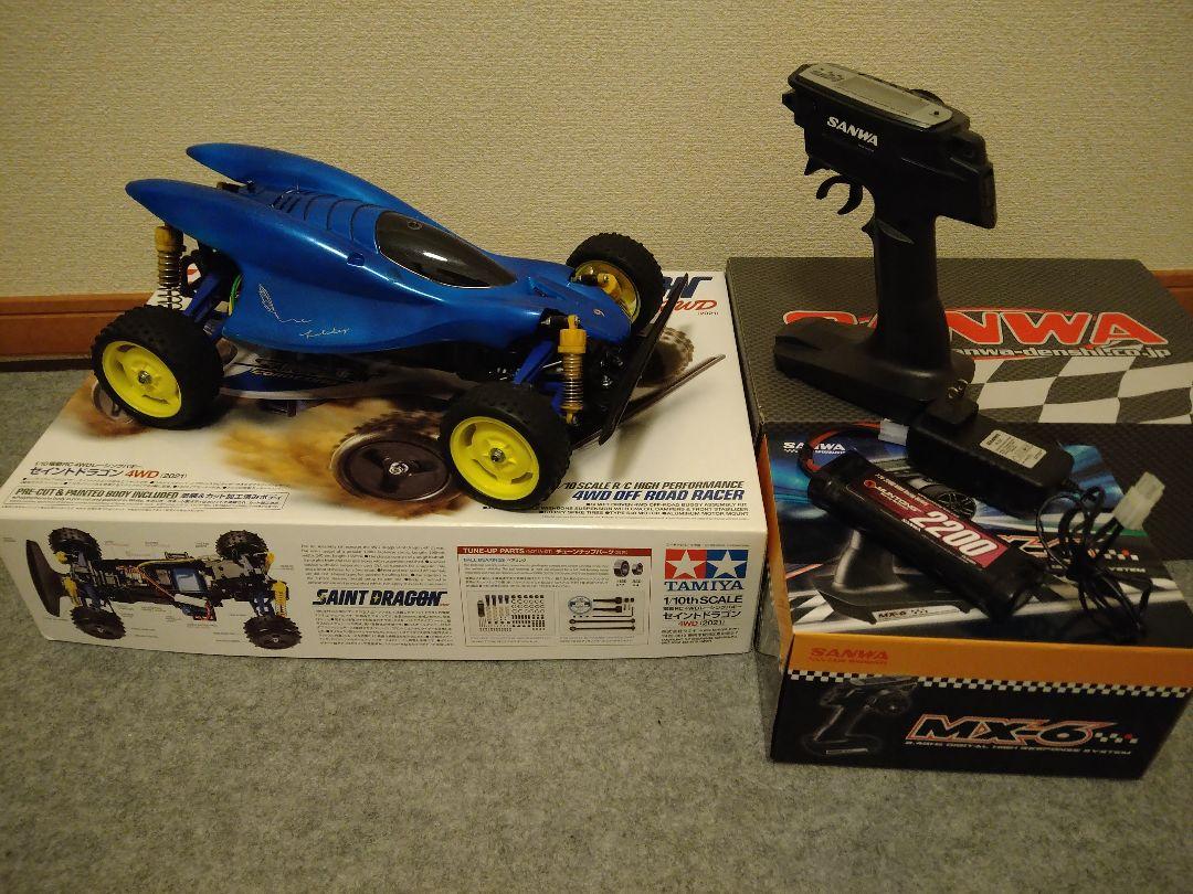 タミヤ　セイントドラゴン4WD(2021) サンワEPスタートセット付き