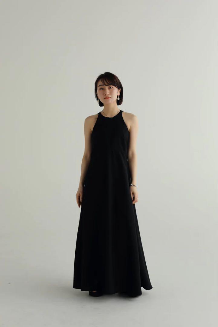 Louren american sleeve flare dress ワンピース