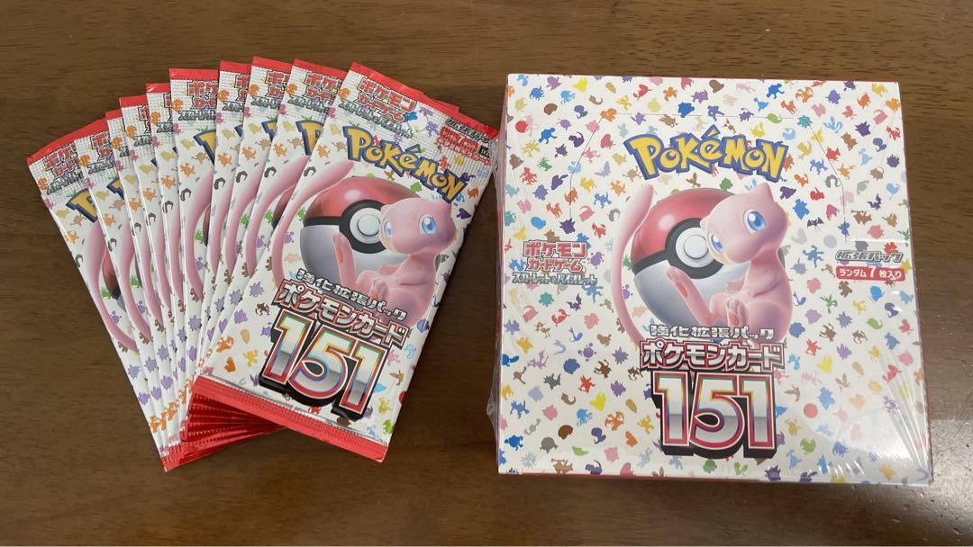 ポケモンカード　151  未開封　シュリンク付き