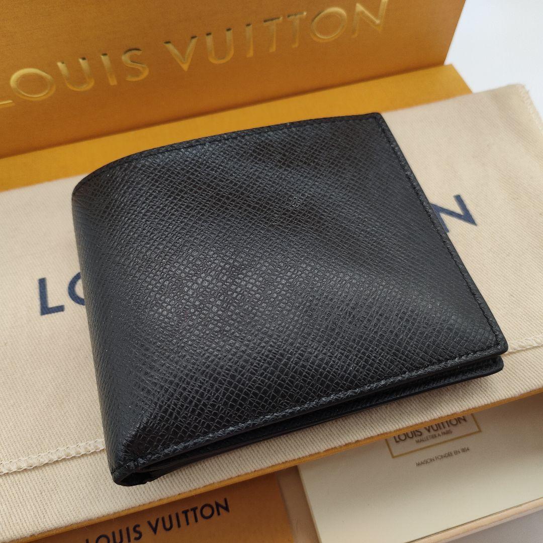 【美品】ルイヴィトン タイガ アメリゴ 財布 RFID ICチップ アルドワーズ