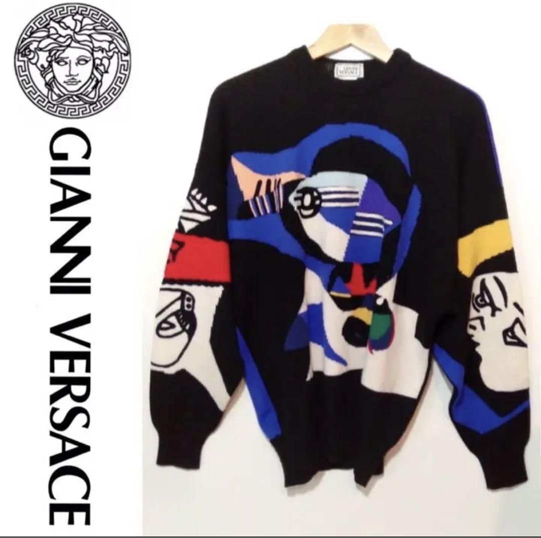 Ganni Versace  美品　レア　セーター