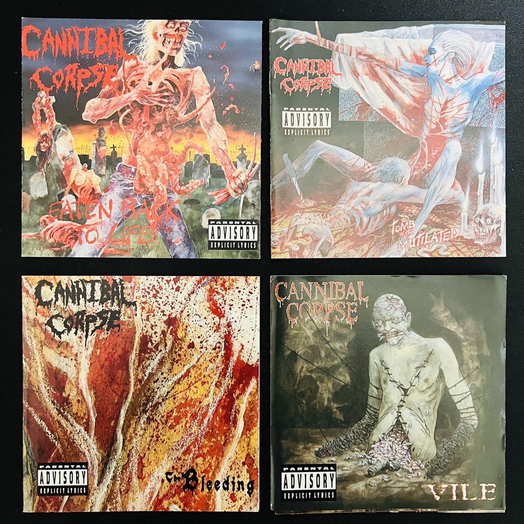 CD CANNIBAL CORPSE アルバム４枚セット カンニバル・コープス