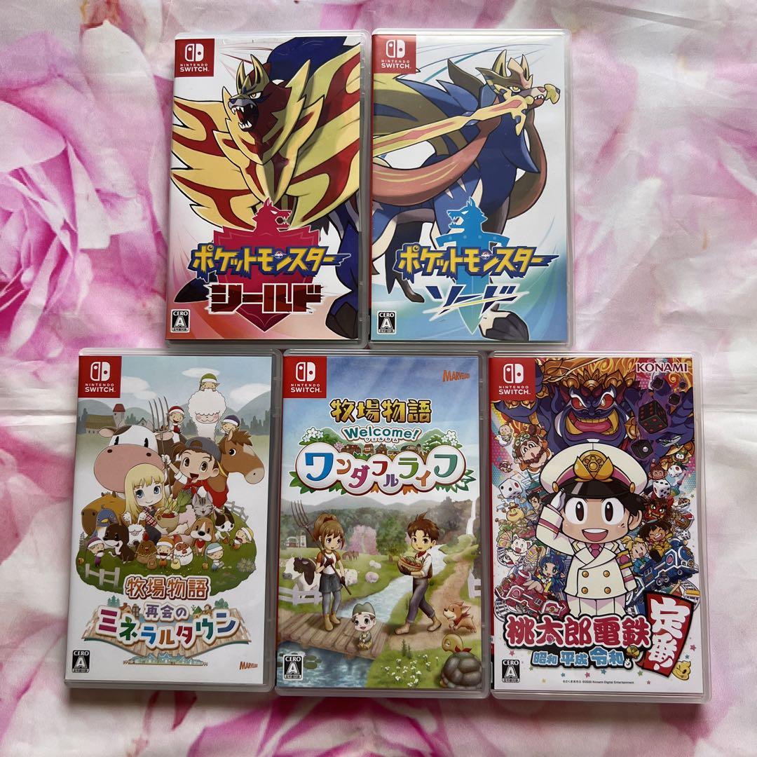 人気TOP ソフト5点セット　バラ売り不可 家庭用ゲームソフト