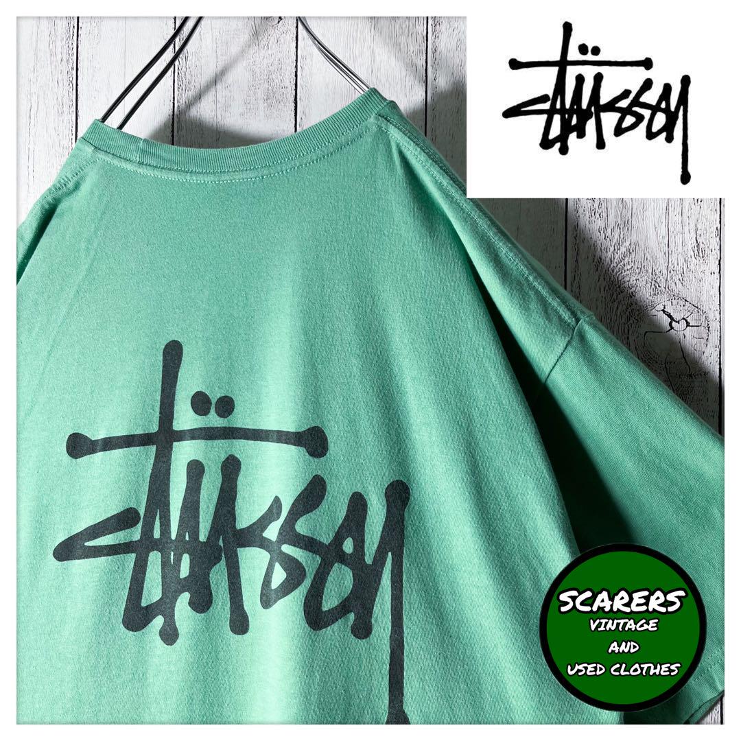 【メキシコ製 L】ステューシー stussy ショーンフォントロゴ Tシャツ