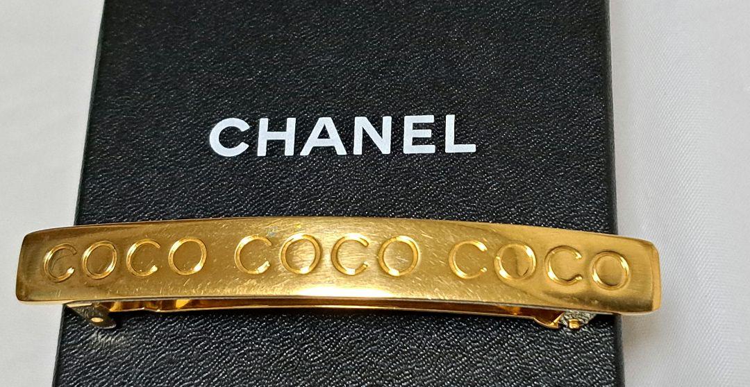 CHANEL ヘアバレッタ COCO ココマーク