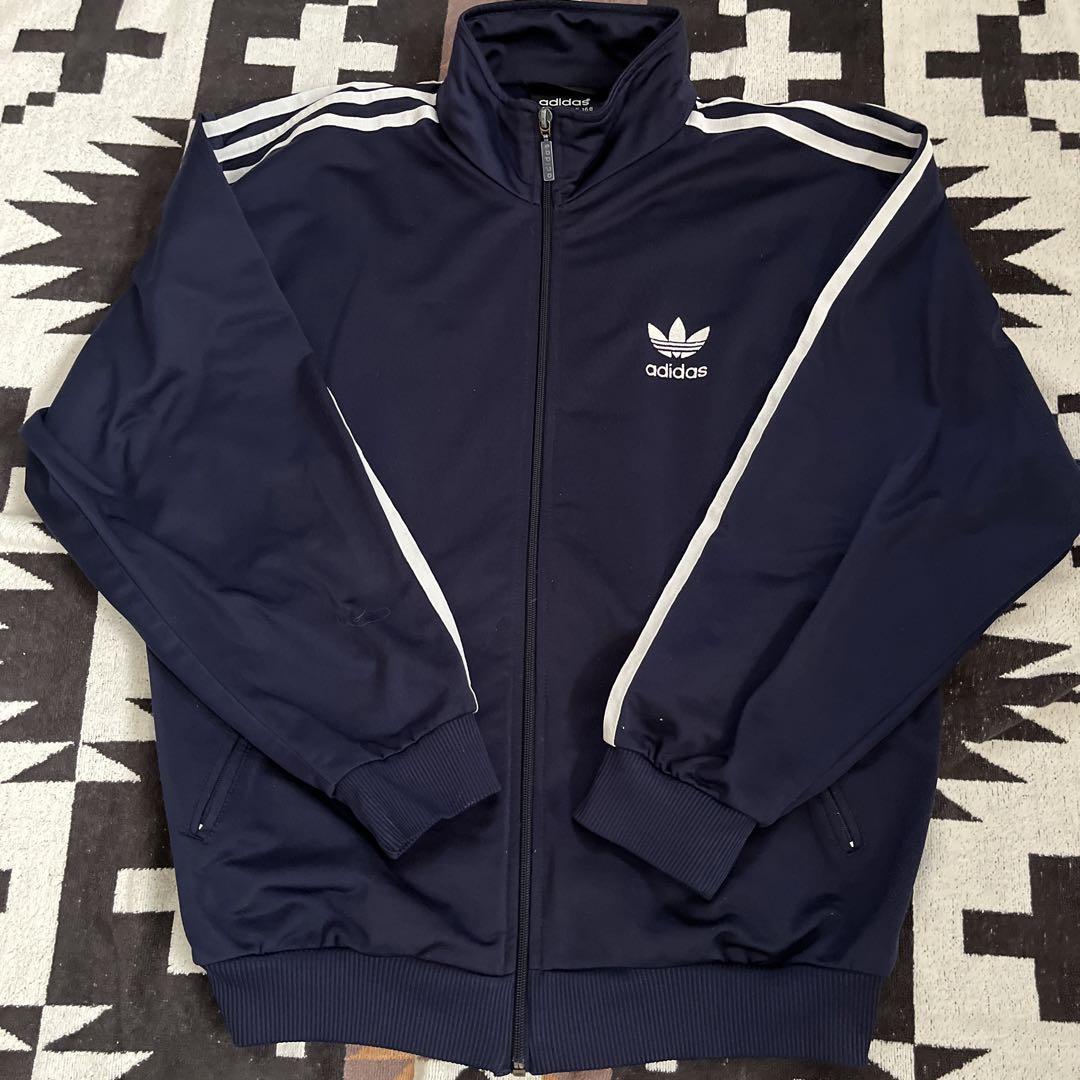 アディダスadidas トレフォイル　万国旗タグ　トラックジャケット　ビンテージ
