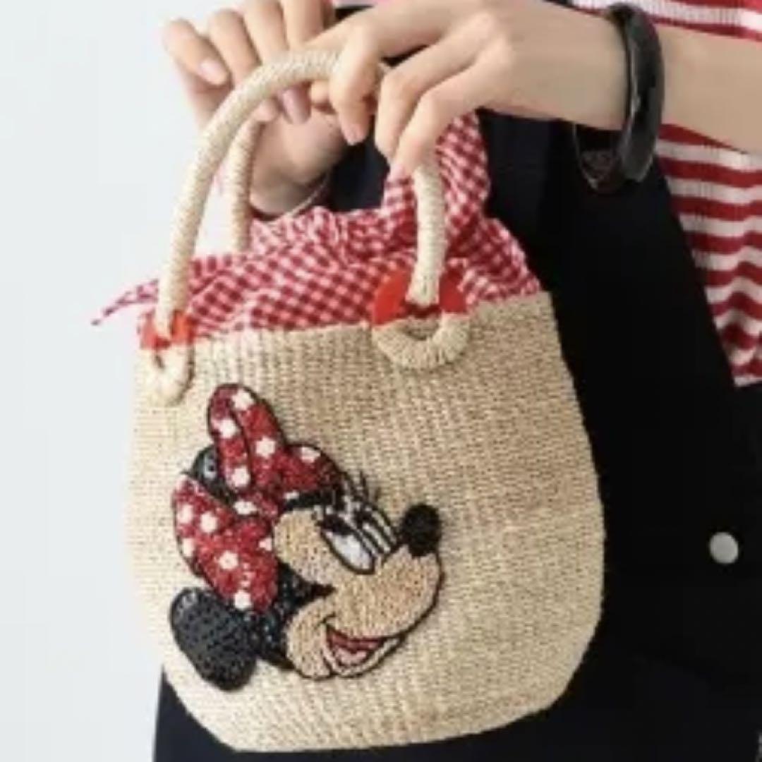 ミニーカゴバッグ　お値下げ中です☺︎！