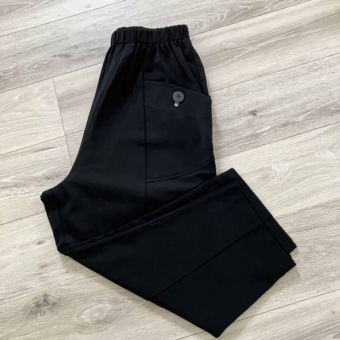 クレッシェント　パンツ　黒　クリーニング済み