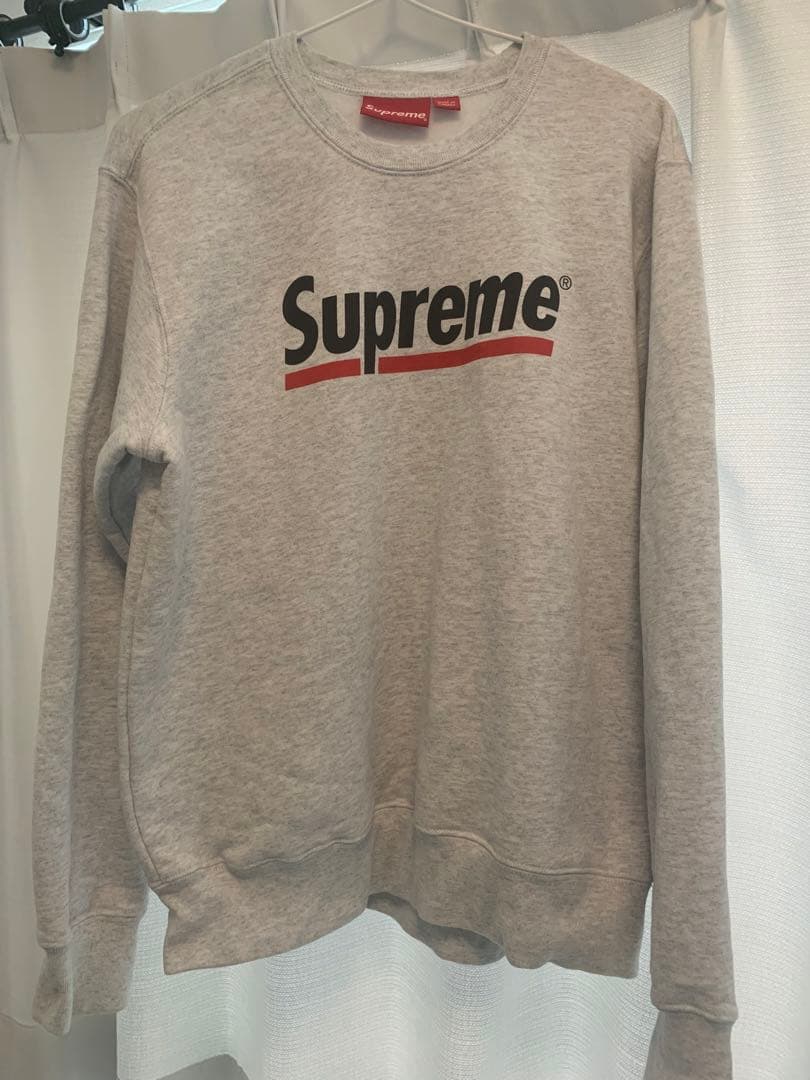 tnzk様supreme underline crewneck