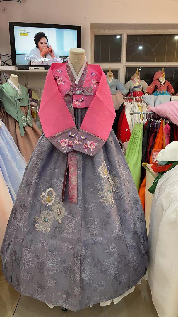 新作高級チマチョゴリ韓服刺繍入り