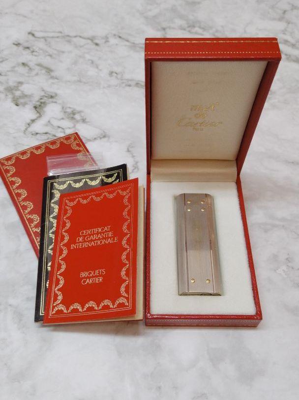【動作確認済】カルティエ Cartier ライター サントス