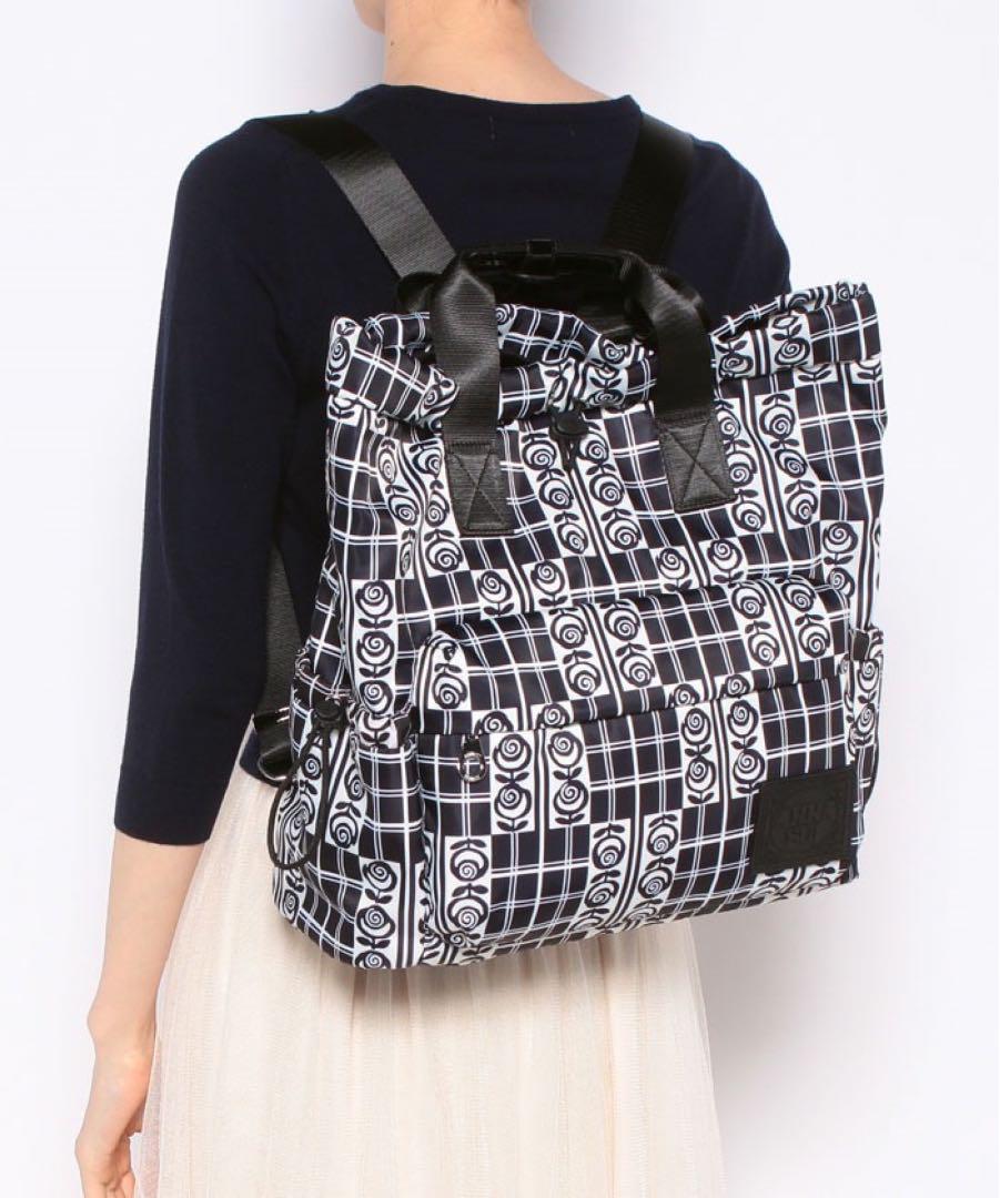 新品 アナスイ ジャーニー2wayリュック バッグ ＊ブラック＊