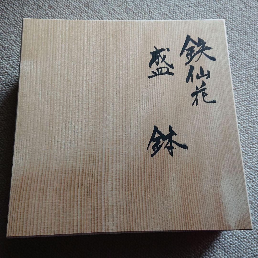 九谷焼 鉄仙花 盛鉢 穂光 共箱入