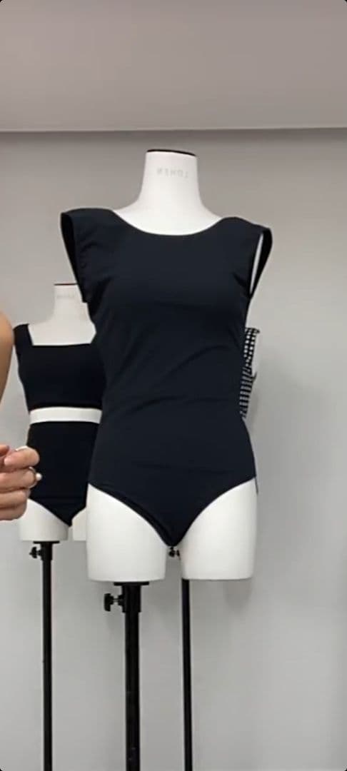 nicoco　LOHEN　バックリボンワンピースSWIMWEAR