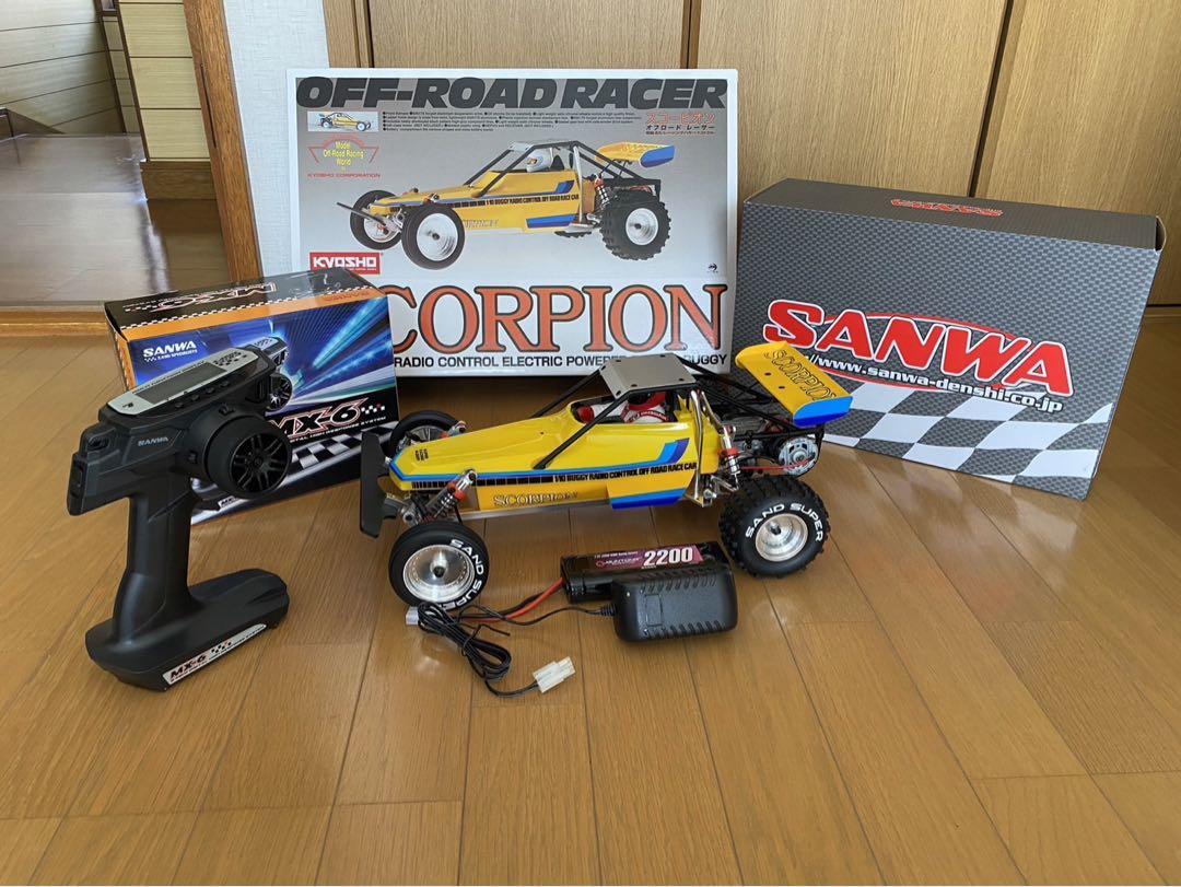 京商　スコーピオン　オフロードレーサー　完成品