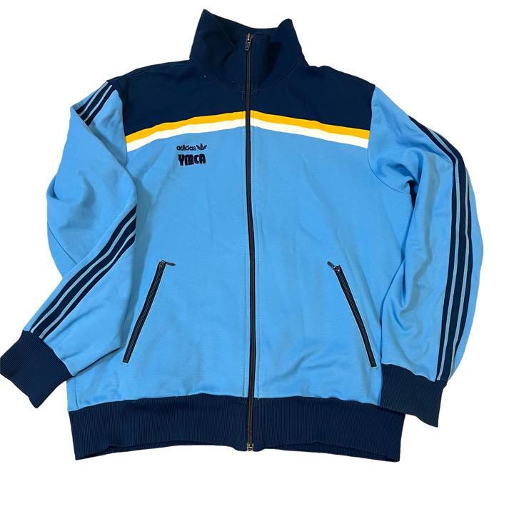 【美品】adidas アディダス デサント製　西ドイツ　ジャージ 70s 80s