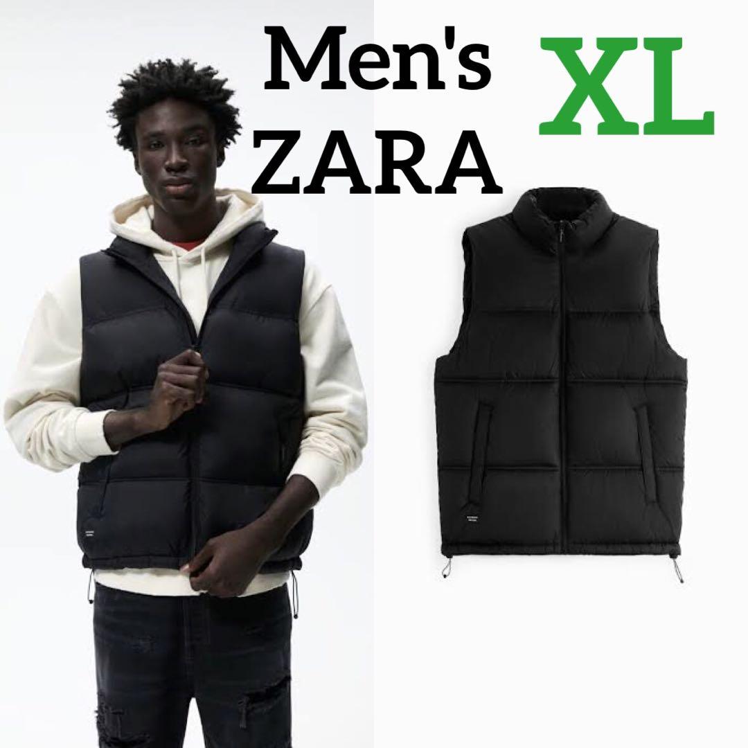 ZARA メンズ 新品 パフベスト