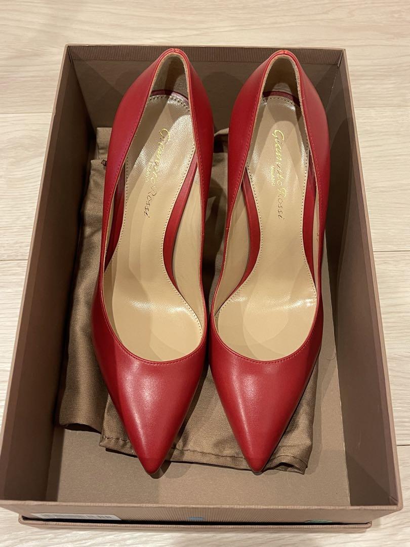 室内試着のみ/Gianvito Rossi パンプス　赤