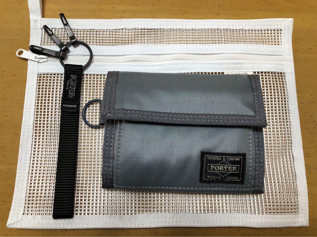 PORTER カプセルウォレット　グレー