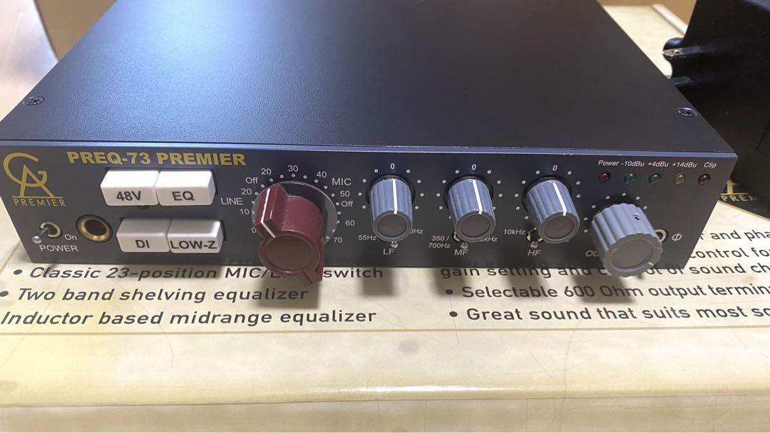 【人気No.1】 美品　PREQ-73 PREMIER レコーディング/PA機器