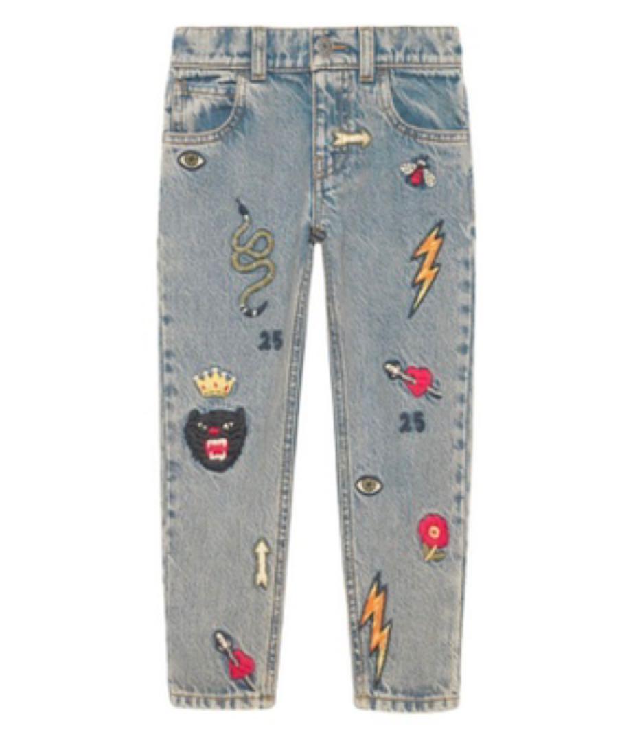 【美品‼︎】GUCCI kids 130〜140 グッチ チルドレン デニムパンツ