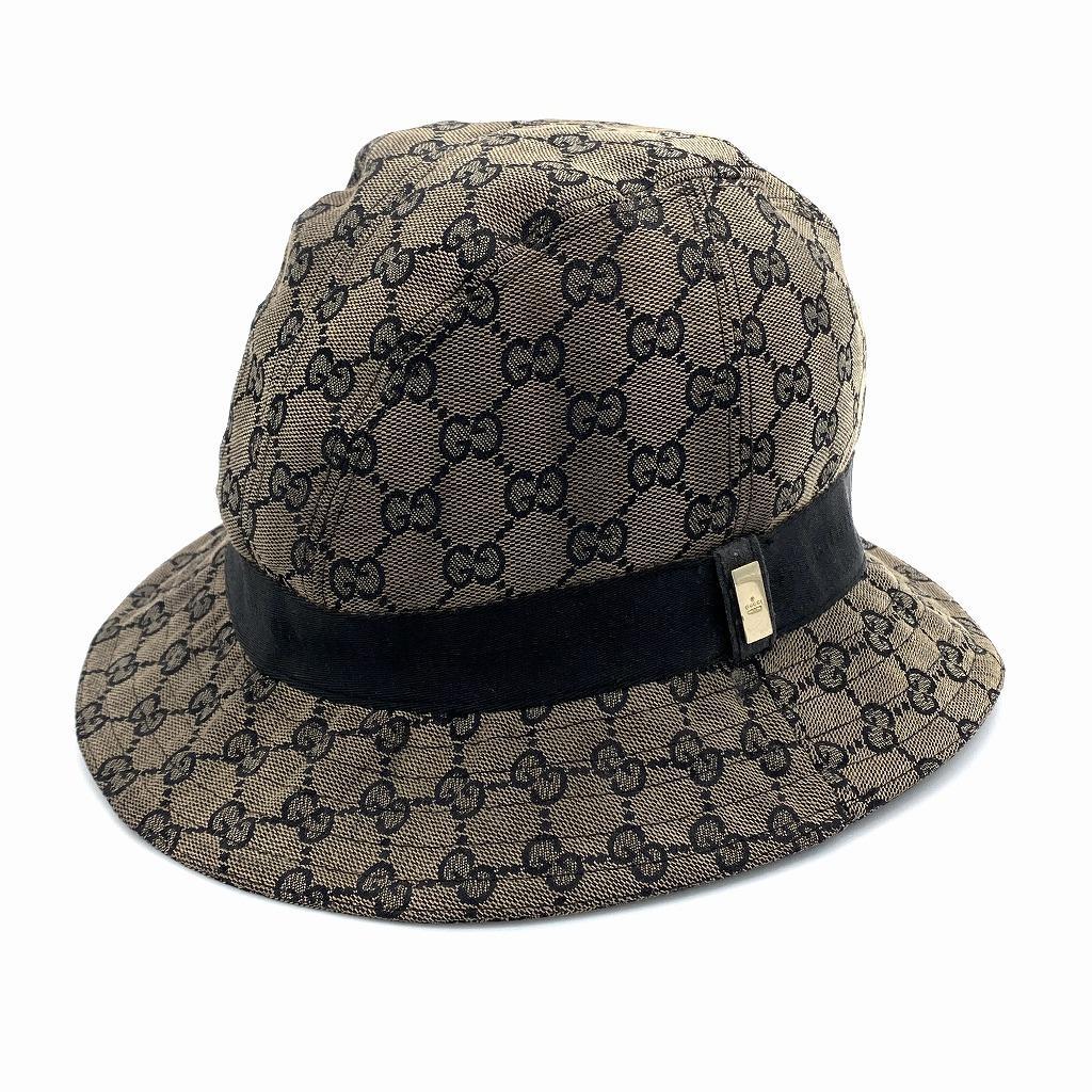 Gucci GG Canvas Hat GGキャンバス ハット 総柄 GG柄