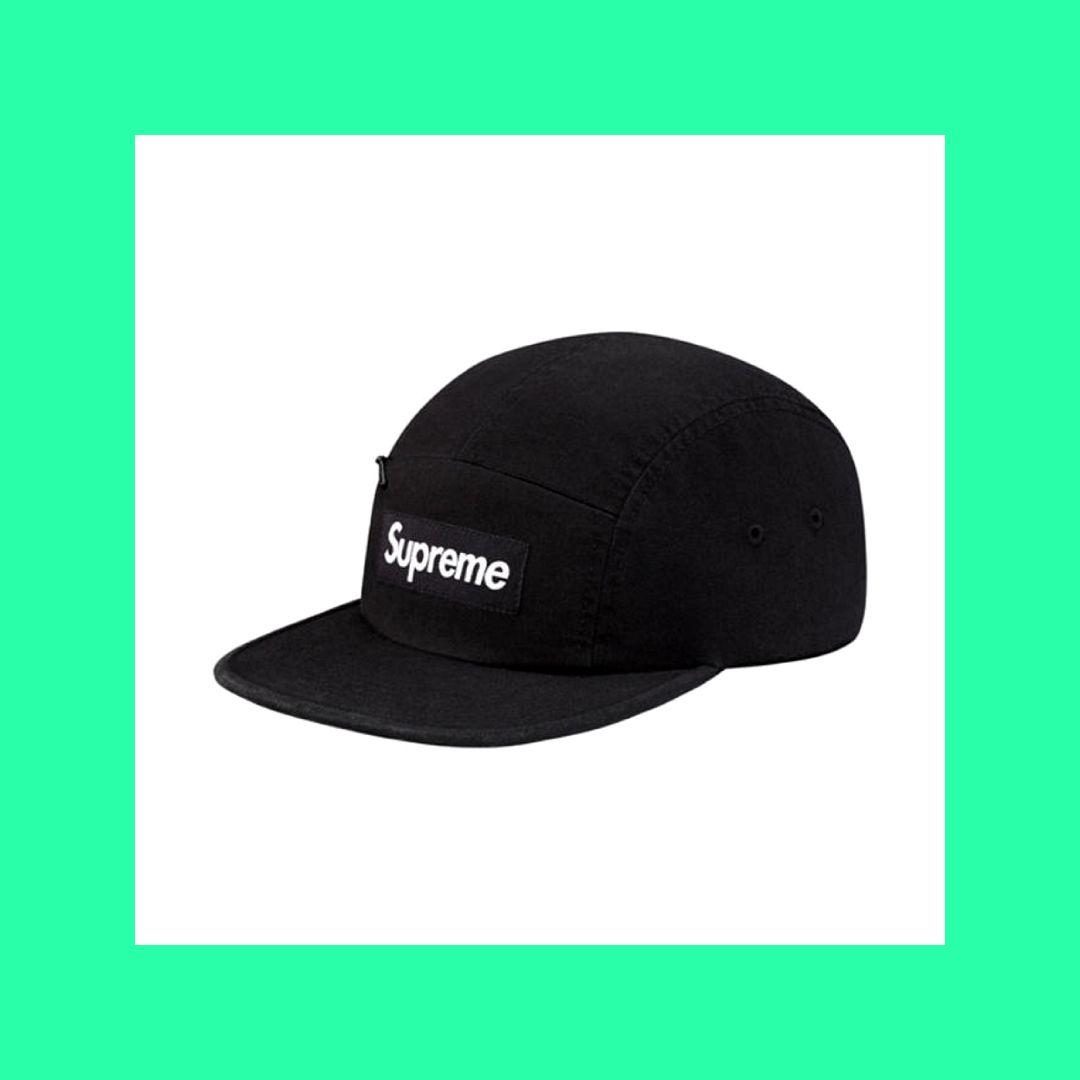 Supreme Front Panel Zip Camp Cap ★▽