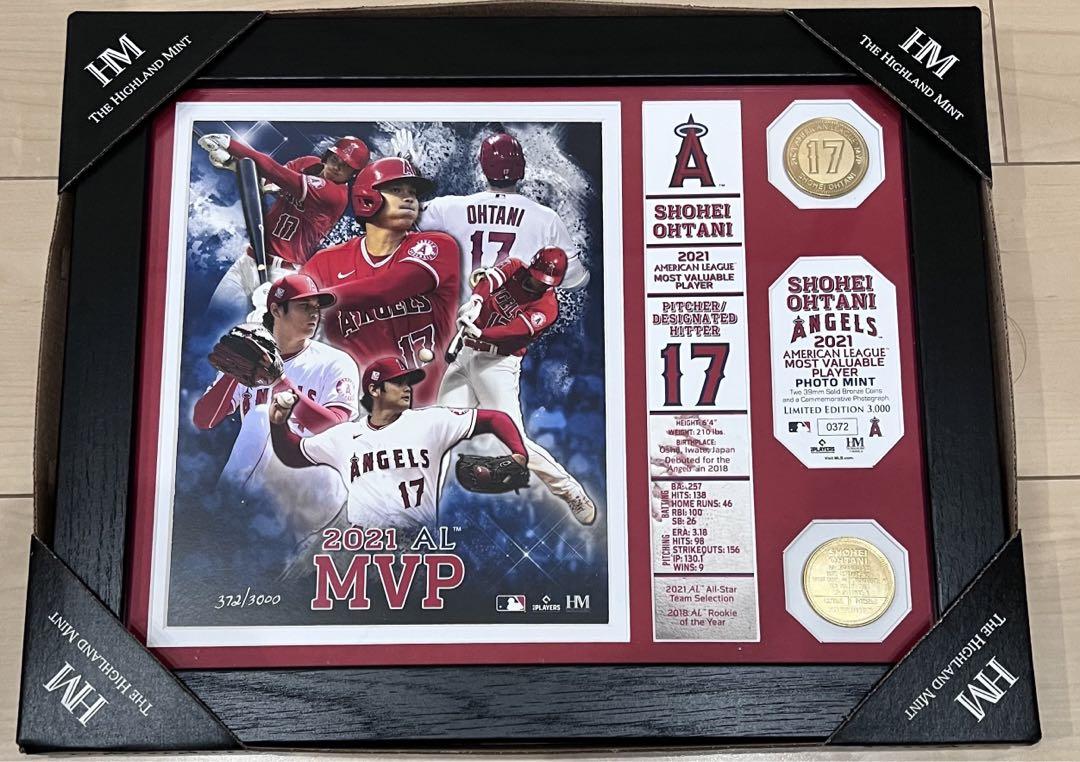 2021 大谷翔平　AL MVP 獲得記念 2コインフォトミント