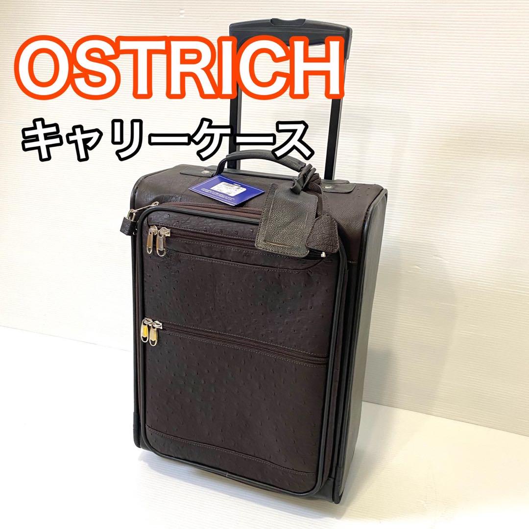リンダンちゃん様専用オーストリッチ キャリーケース キャリーバッグ 旅行バッグ