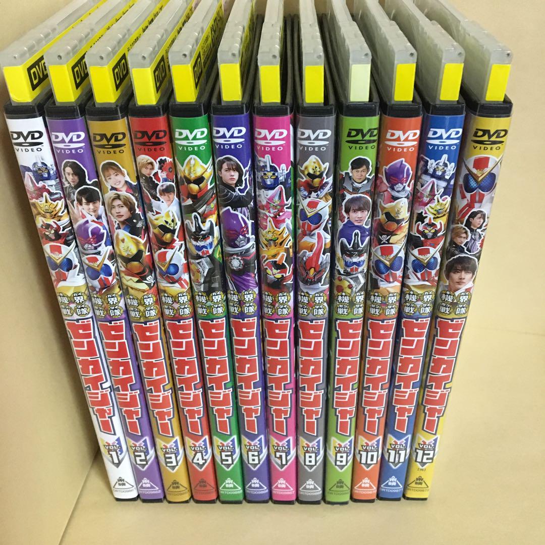 レンタルDVD 機界戦隊 ゼンカイジャー 全12巻セット 特撮 全巻セット