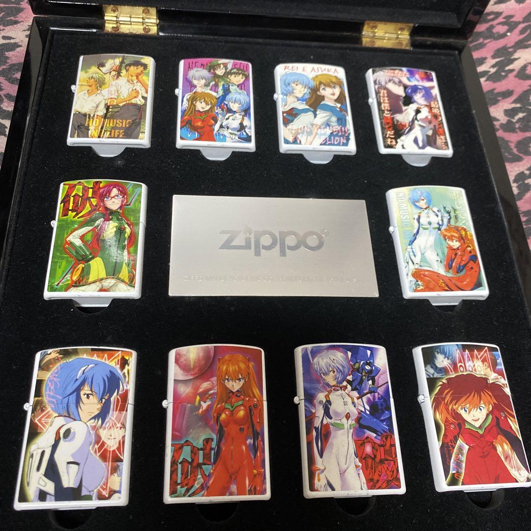 新世紀エヴァンゲリヲン　zippo風　オイルライター　まとめセット　AD