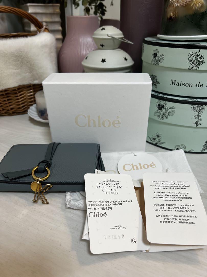 Chloe 三つ折り財布　希少カラー