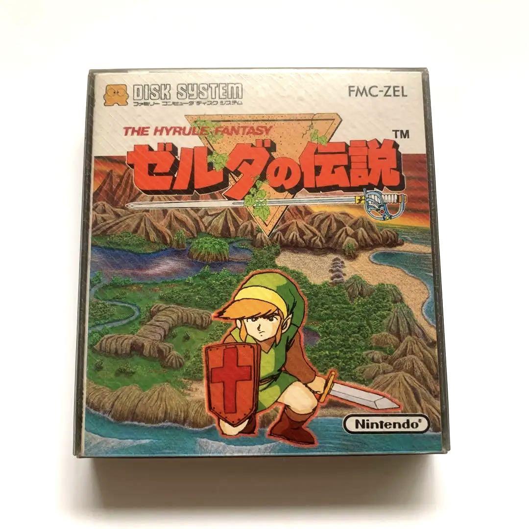 ゼルダの伝説　ディスク　新品　未開封　激レア　未使用品　デッドストック　レトロ
