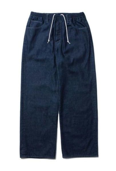 5Pocket Denim Easy Pants　INDIGO    Lサイズ