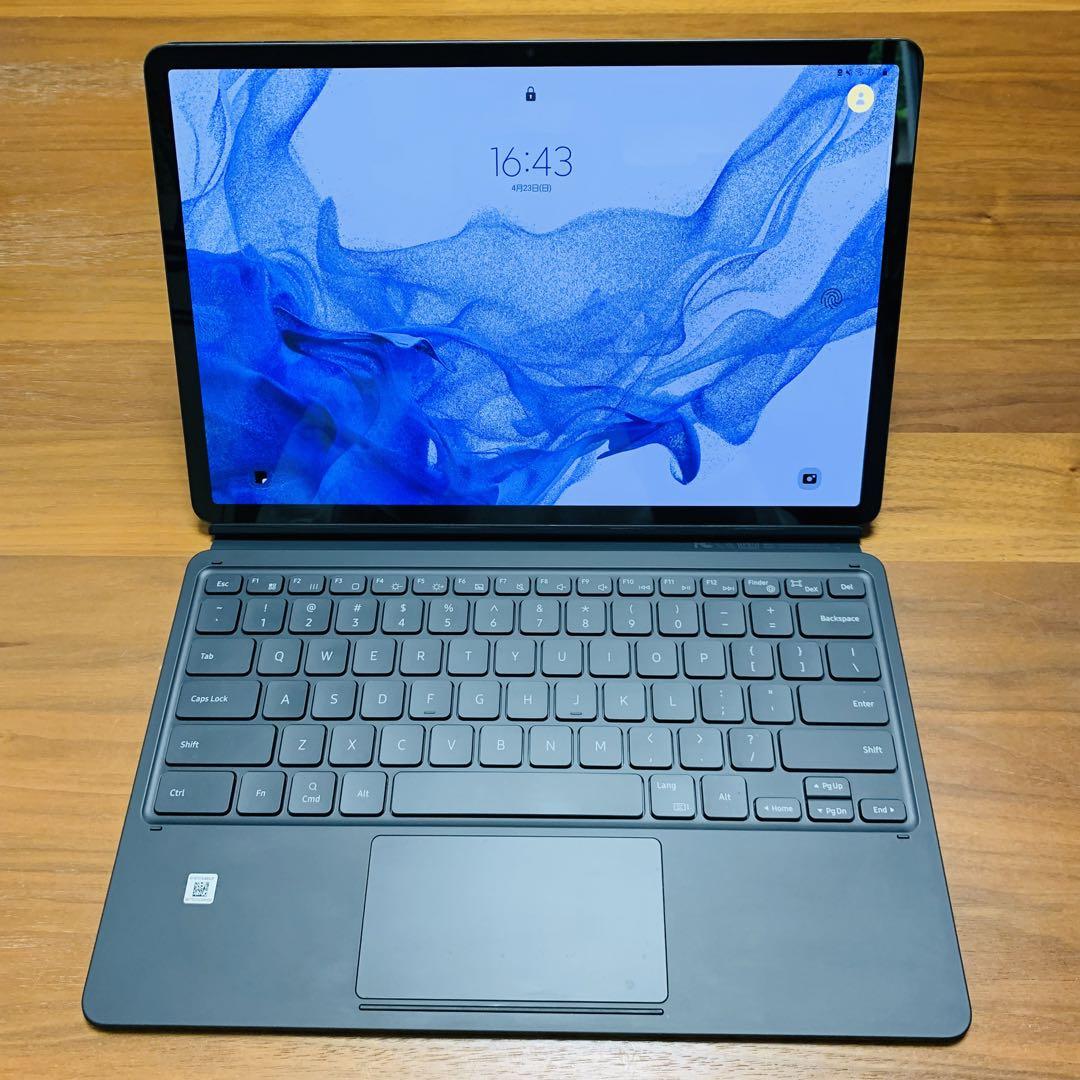 Galaxy Tab S8+ & Book Cover Keyboard セット