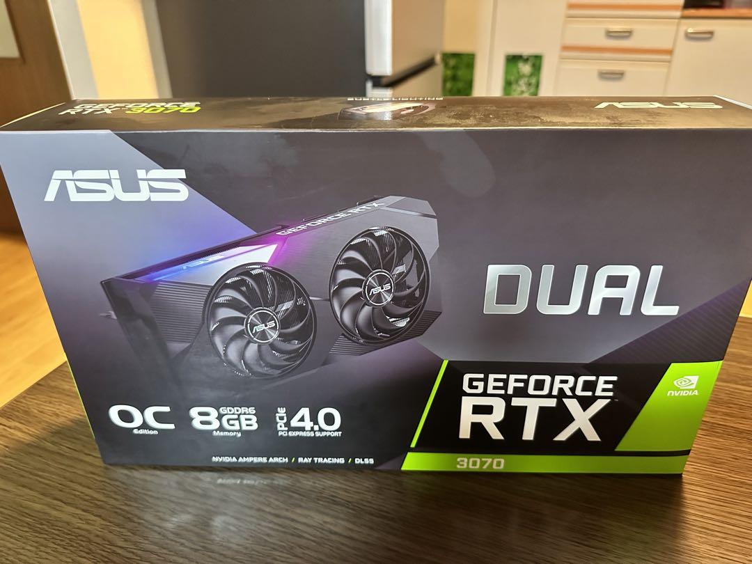 ASUS  GTX3070  新品未使用